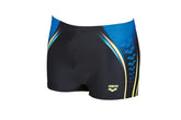 Boxeri Arena Barbati M One Placed Print Short - Black Pix Blue