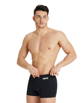 Boxeri Arena barbati Solid Short - Black White
