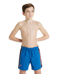 Short de baie pentru băieți Arena Beach Boxer Graphic