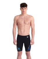 Jammer antrenament Bărbați Arena Swim Allover (black-multi)