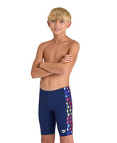 Costum Baie Băieți B Carnival Swim Jammer (navy-navy multi)