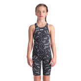 Costum baie fete Arena Printed Fulld Body (Black)