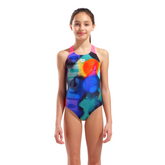 Costum de baie Fete Arena Spray Paint Swimsuit Swim Pro Back
