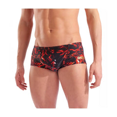 Slip bărbați Arena Graphic Swim Low Waist Short