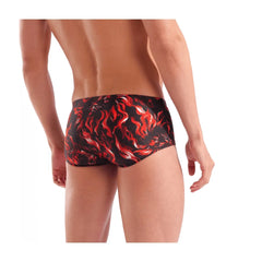 Slip bărbați Arena Graphic Swim Low Waist Short