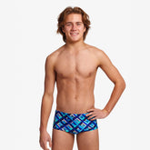 Slipi băieți Funky Trunks Sidewinder - Blue Bunkers