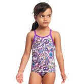 Costum înot Fete Funkita Printed One Piece - Donkey Doll