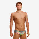 Slip adult Funky Trunks Classic Briefs - Snow Flyer