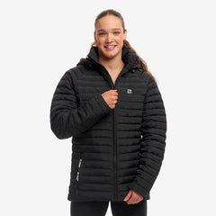 Geacă transformabilă încălzire Funky Unisex Puff Daddy Deck Coat - Black Attack