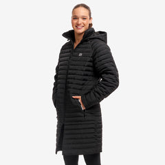 Geacă transformabilă încălzire Funky Unisex Puff Daddy Deck Coat - Black Attack