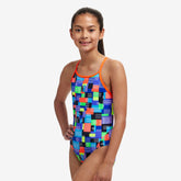Costum Fete Funkita Eco Diamond Back One Piece - Chip Set