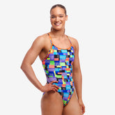 Costum Femei Funkita Diamond Back One Piece - Chip Set