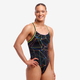 Costum înot Femei Funkita Diamond Back One Piece - Star Sign