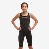 Costum înot Fete Funkita Fast Legs One Piece - Gold Weaver