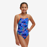 Costum Fete Funkita Diamond Back One Piece - Broken Hearts