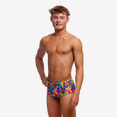 Slipi băieți Funky Trunks Sidewinder - Colour Funk