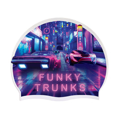 Cască înot silicon Funky Trunks - Cyber City