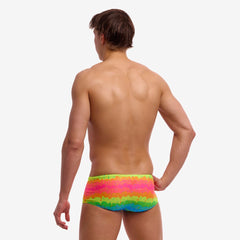 Slip bărbați Funky Trunks Sidewinder - Melting Mayhem