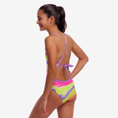 Costum înot Fete Funkita Tie Me Tight One Piece - Colour Contour