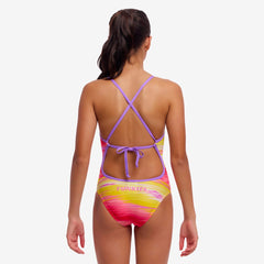 Costum înot Fete Funkita Tie Me Tight One Piece - Sailor Delight