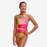 Costum înot Fete Funkita Tie Me Tight One Piece - Sailor Delight