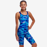 Costum înot fete Funkita Fast Legs - Pace Racer