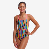 Costum înot Fete Funkita Single Strap One Piece - Curl Curl