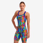 Costum înot Femei Funkita Fast Legs - The Glitch