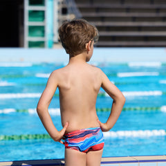 Slip copii Toddler Printed Funky Trunks - Wave Craze
