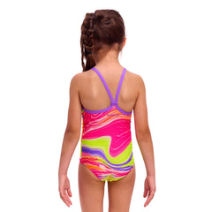 Costum înot Fete Funkita Printed One Piece - Colour Contour