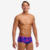 Slip bărbați Funky Trunks Classic Trunks - Warped Waves