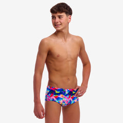 Slip băieți Funky Trunks Sidewinder - Wet Wave