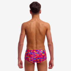 Slip băieți Funky Trunks Sidewinder - Wriggle Walls