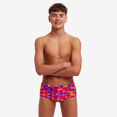 Slip băieți Funky Trunks Sidewinder - Wriggle Walls