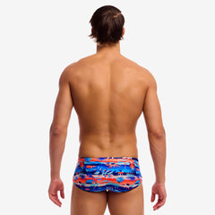 Slip bărbați Funky Trunks Sidewinder - Forever Fossil