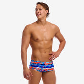 Slip bărbați Funky Trunks Sidewinder - Forever Fossil