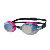 Ochelari înot Funky XT Machine Goggles - Pink Shadow Mirrored