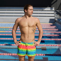 Short Bărbați Funky Trunks Shorty Shorts - Melting Mayhem