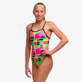 Costum înot fete Funkita Single Strap One Piece - Blocked Again