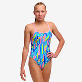 Costum înot Fete Funkita Single Strap One Piece - Pillared