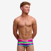 Slip băieți Funky Trunks Sidewinder - Paint Patch
