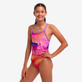 Costum înot Fete Funkita Single Strap One Piece - Go Riding