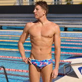 Slip adult Funky Trunks Classic Briefs - Messy Messy Messy