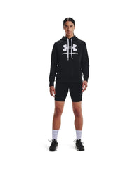 Hanorac Femei RIVAL FLEECE LOGO HOODIE Under Armour (Negru)