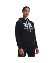Hanorac Femei RIVAL FLEECE LOGO HOODIE Under Armour (Negru)