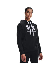 Hanorac Femei RIVAL FLEECE LOGO HOODIE Under Armour (Negru)