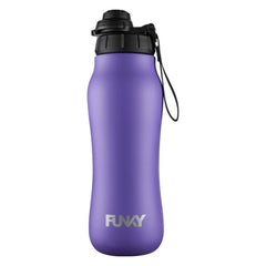 Bidon hidratare Funky Clean Stream Water Bottle - Still Purple