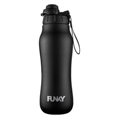 Bidon hidratare Funky Clean Stream Water Bottle - Still Black