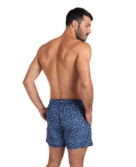 Short de baie pentru bărbați Arena Beach Allover (Navy-Multi)