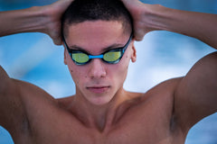 Ochelari înot - Arena Cobra Ultra Swipe Mirror (negru cu azuriu)